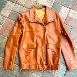 Vintage Celso Garcia Leather Jacket